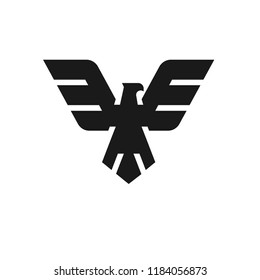  creative and modern eagle bird logo vector