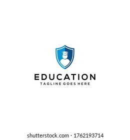 Creative moderne Bildung Logo Design-Design-Vorlage für Concept-Logo 