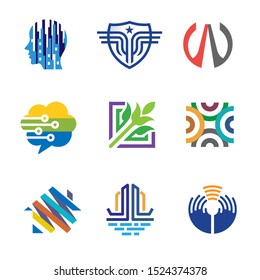 creative modern and elegant design logo elements