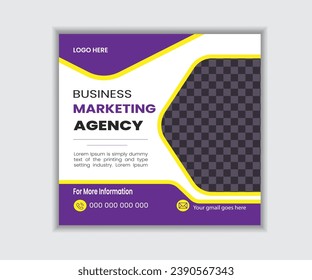 Diseño creativo, moderno, elegante y profesional de publicaciones en medios sociales.