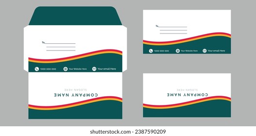 Creative Modern Envelope Template Design