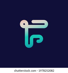 Creative Modern F Logo Design Vector | Awesome F Letter Logo Design Template | F Initial Logo Mark  