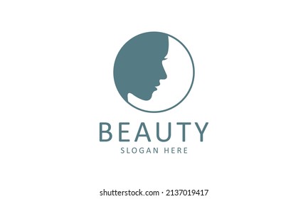 Creative and Modern Face Beauty Logo
