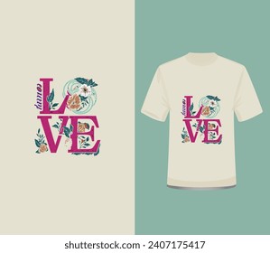 Creative modern fashionable t-shirt design