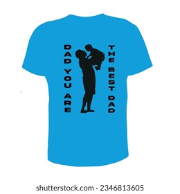 cREATIVE AND MODERN FATHERS DAY T SHIRT