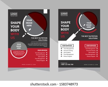 Fitness Flyer Design Images Stock Photos Vectors Shutterstock