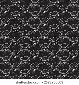 creative modern flower pattern design