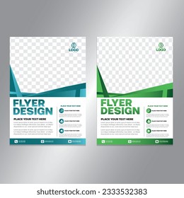 Creative and modern Flyer brochure cover template for education admission flyer template