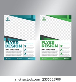 Creative and modern Flyer brochure cover template for education admission flyer template