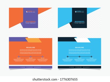 Creative modern flyer cover design template. Business brochure design. Cover template a4 size. Vector illustation. Corporate presentation. Banner template.