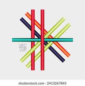 Creative modern geometric abstract background design for any purpose