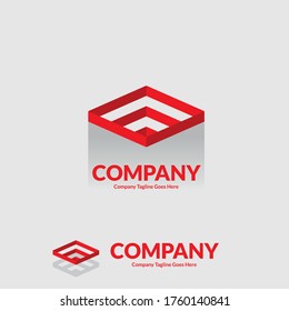  creative modern geometric  BUSINESS logo brand concept 