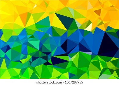 Creative modern geometric colorful design