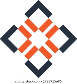 Logotipo Cru Geométrico Moderno Criativo