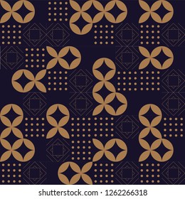 Creative modern geometrical seamless pattern