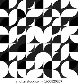 Creative modern geometrical shape seamless pattern