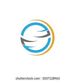 Creative moderne Globus Logo Vorlage Vektorgrafik