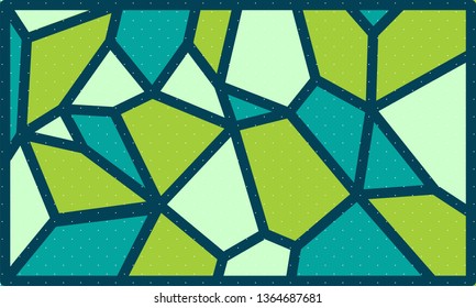 Creative and Modern Green and Blue Abstract Background. Good for Your Business.