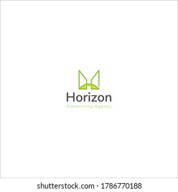 Creative modern H letter logo