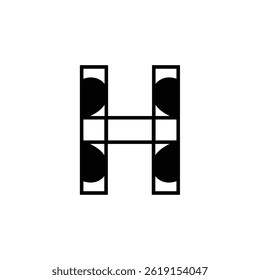 Creative and Modern H Letter Logo Design Brand
