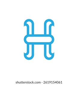 Creative and Modern H Letter Logo Design Brand