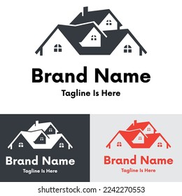 
Kreatives Design des modernen Hauses

