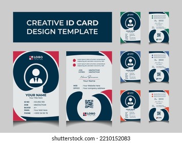 Creative Modern Id Card Design Template