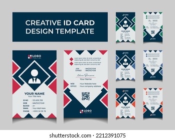 Creative Modern Id Card Design Template