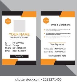 Creative Modern ID Card Design
