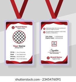 Creative and Modern ID Card Template Design