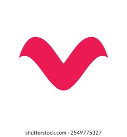 Creative Modern identity V letter Logo