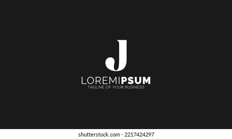 Creative and Modern J Letter logo Icon vector element Shape