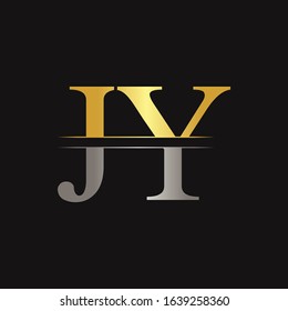 Creative Modern JY Logo Design Vector Template. Initial Linked Letter JY Logo Design