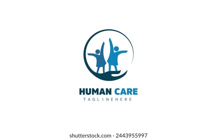 Creative modern Kids Care Foundation Logo Design.