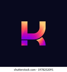 
Creative Modern KLogo Design Vector | Awesome K Letter Logo Design Template | K Initial Logo Mark  