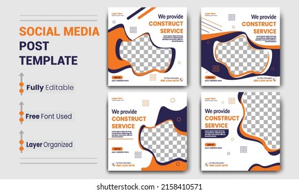 Creative Modern latest Social Media Post Template