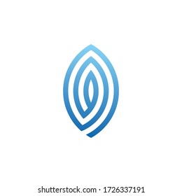creative modern the leaves of the tree logo template design 2020