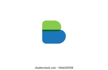 creative modern Letter b logo