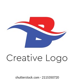 Creative Modern Letter B Logo Design