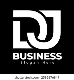 Creative Modern Letter D, J With L Letter Logo Template.