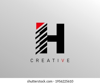Creative Modern Letter H logo, Monogram H Logo Icon.