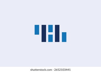 Kreative und moderne Buchstaben H Logo Design Vektor Vorlage.