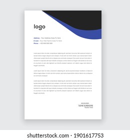 creative modern letter head templates for your project design with standard sizes.