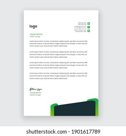 plantillas de cabecera de letras modernas y creativas para el diseño del proyecto con tamaños estándar.
