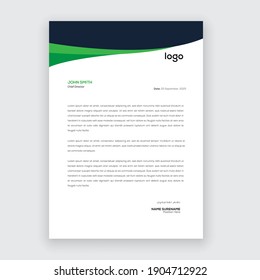 Creative and  modern letter head templates