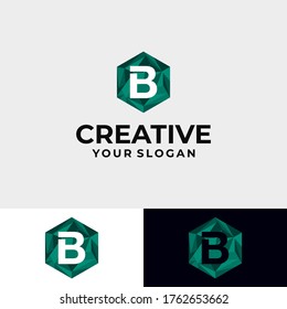creative modern letter a initial logo