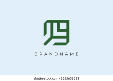 Creative and modern letter L leaf logo design vector template.