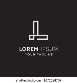 creative modern letter L logo template