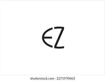 Diseño del logotipo de letra moderna creativo ilustración vectorial y fondo blanco.