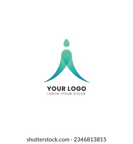 Creative modern Letter i logo design Vector Template